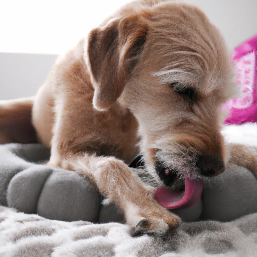 Dlaczego pies liże łapy? Przyczyny i rozwiązania