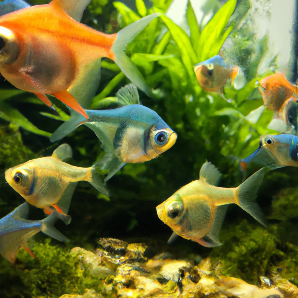 Dlaczego rybki pływają u góry akwarium?