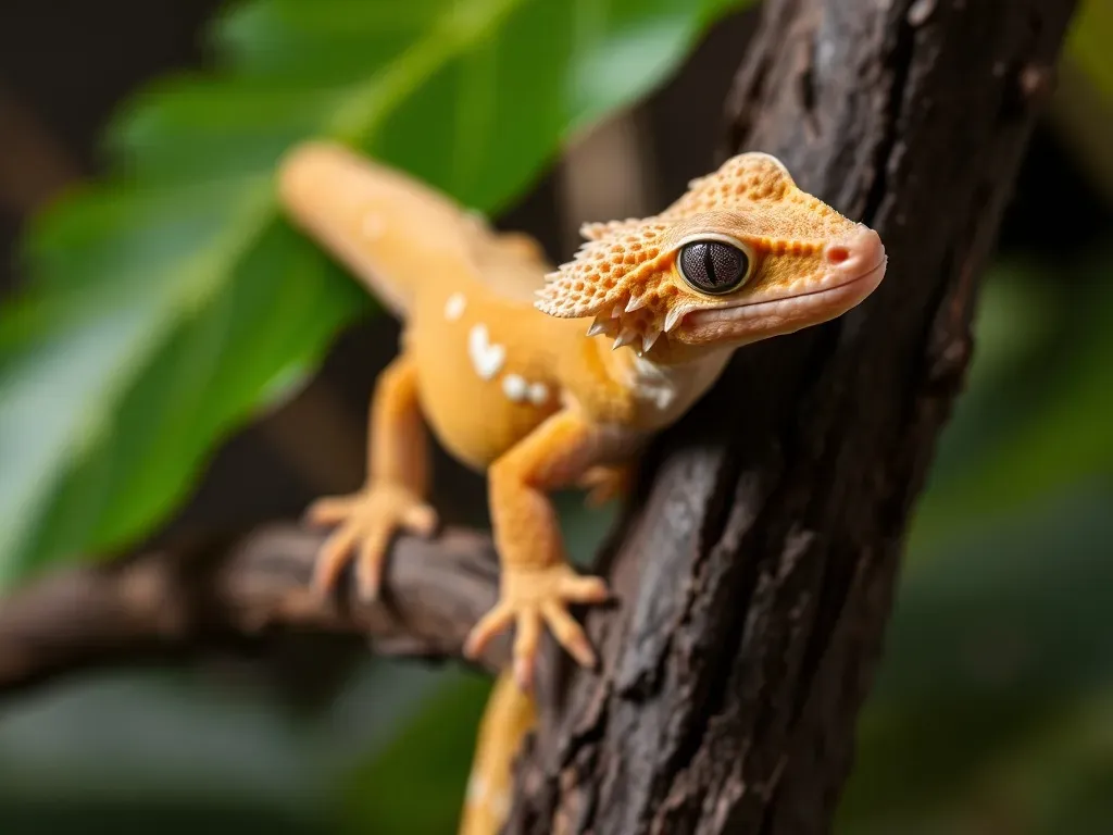 ile żyje gekon orzęsiony