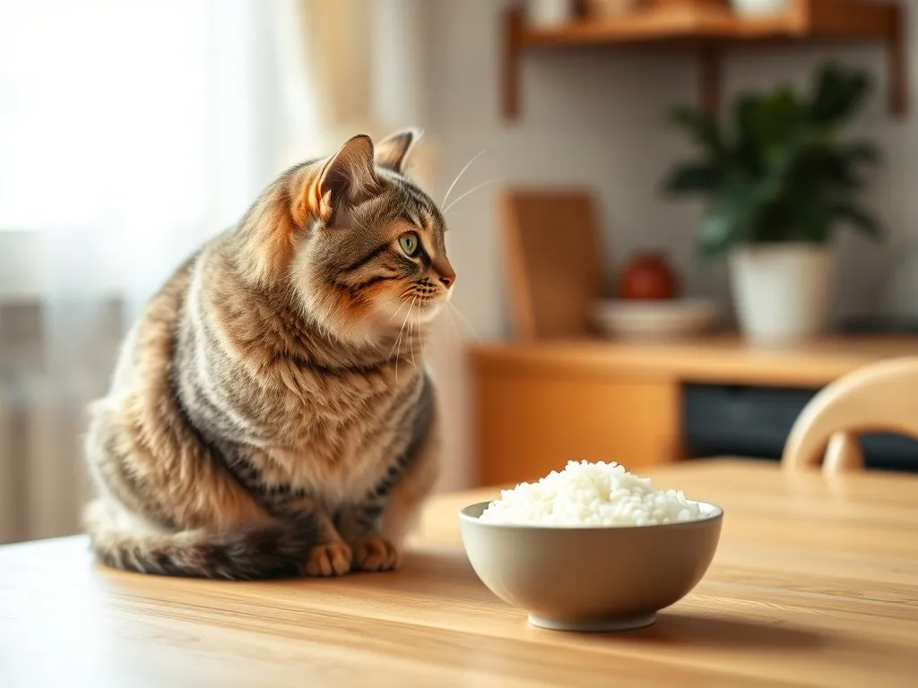 Czy koty mogą jeść ryż?