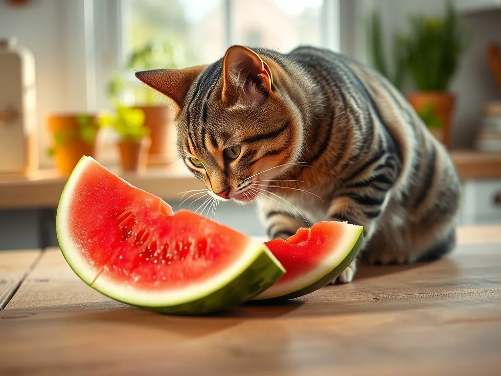 Czy koty mogą jeść arbuza?