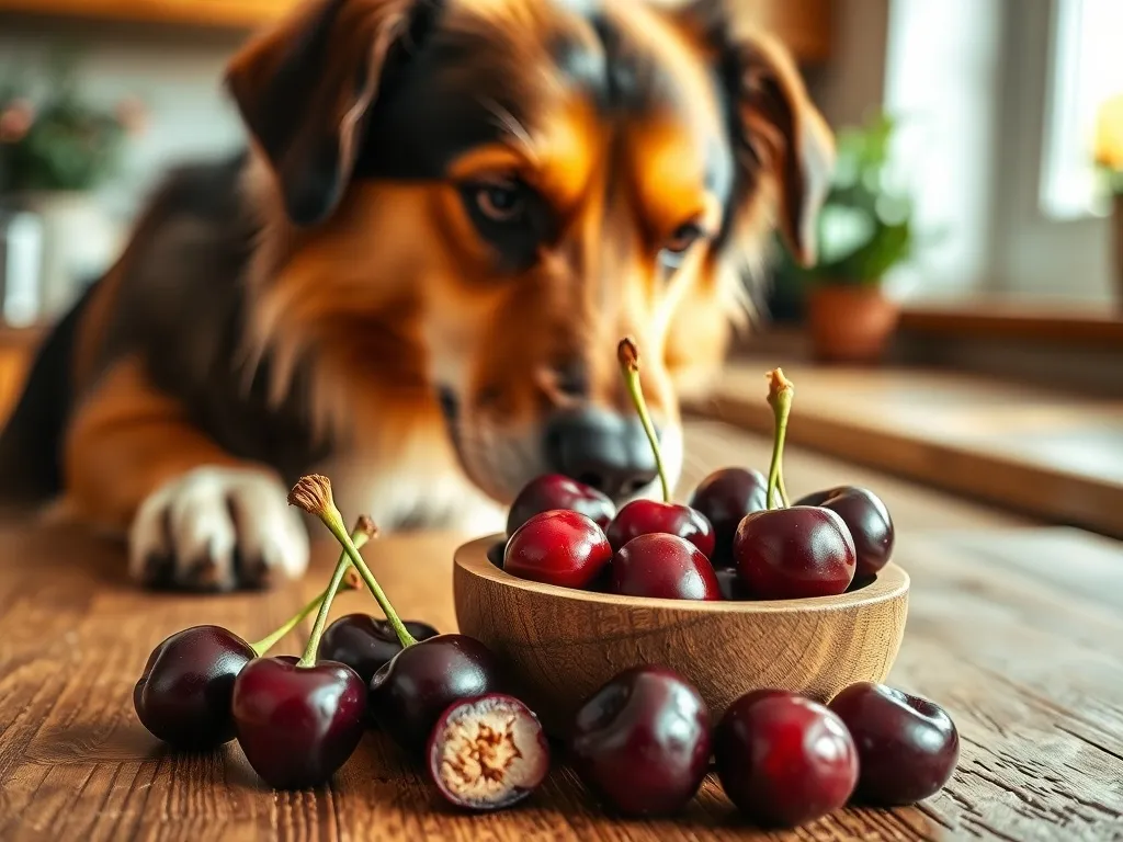 Czy pies może jeść czereśnie? Ryzyko i porady