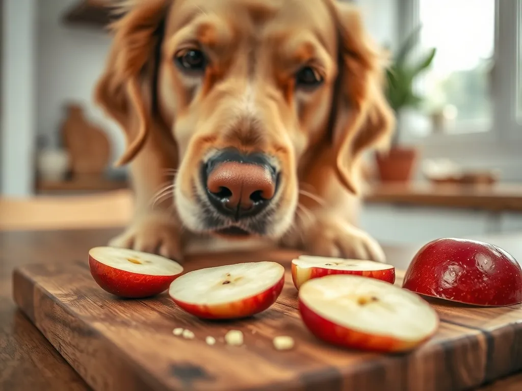 Czy pies może jeść jabłko?