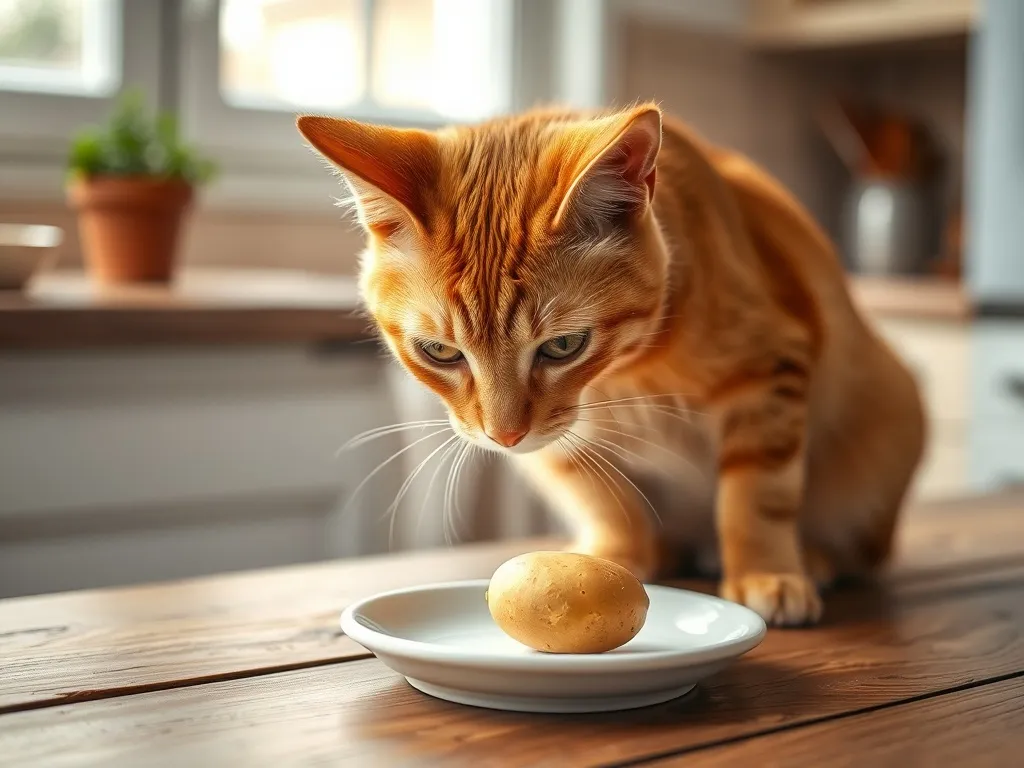 Czy koty mogą jeść ziemniaki?