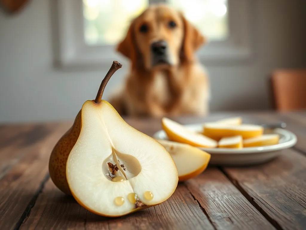 Czy pies może jeść gruszkę?