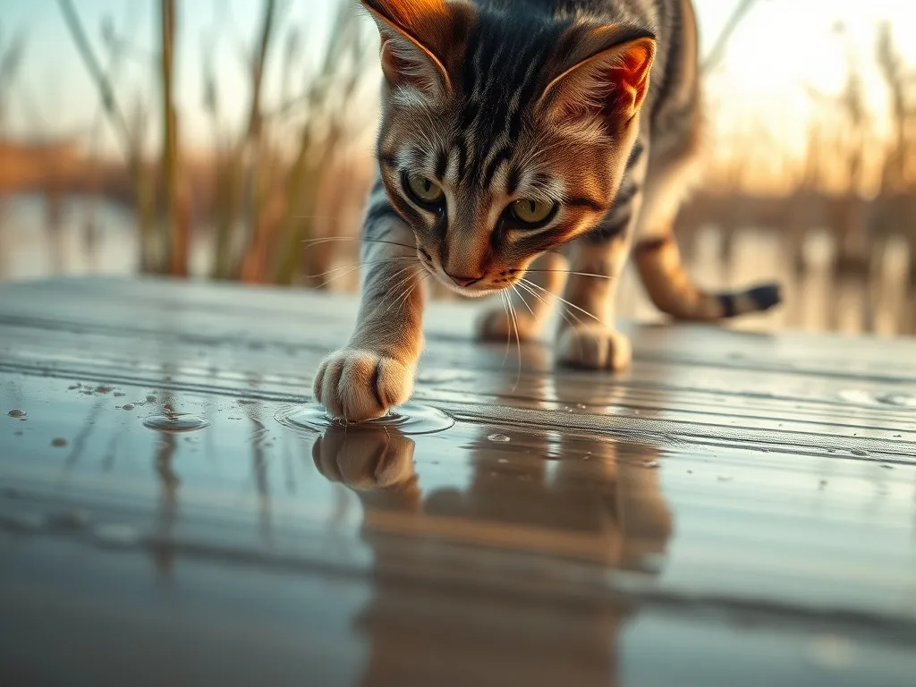Dlaczego koty nie lubią wody?