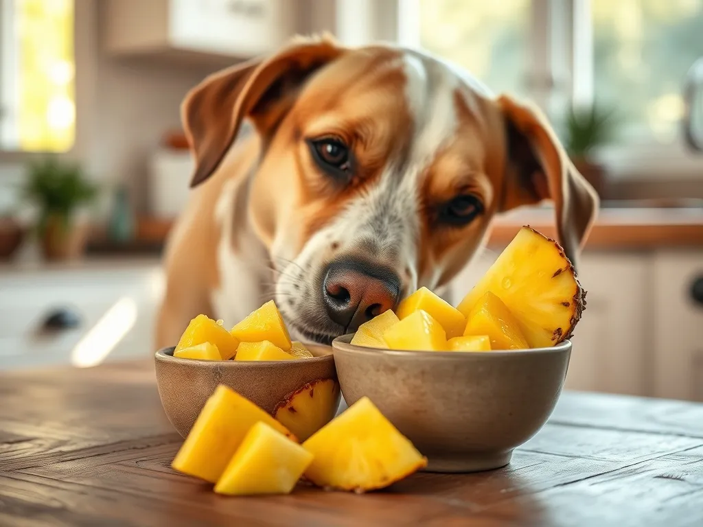 Czy pies może jeść ananasa? Co warto wiedzieć